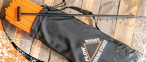 stakes for snow plowing|Plow Right Marking Stakes .